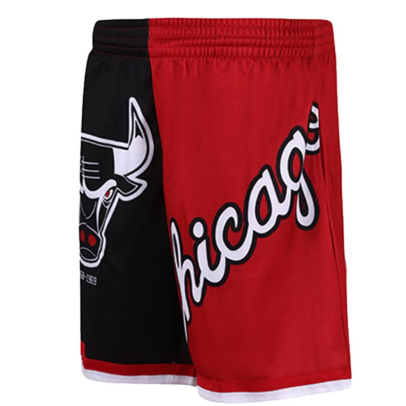 Mitchell&ness中性Mitchell&Ness NBA Big Face公牛队运动球裤