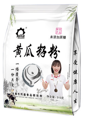 鑫钙盛黄瓜籽粉熟粉接补东北老旱黄瓜子粉中老年钙骨315gx10袋