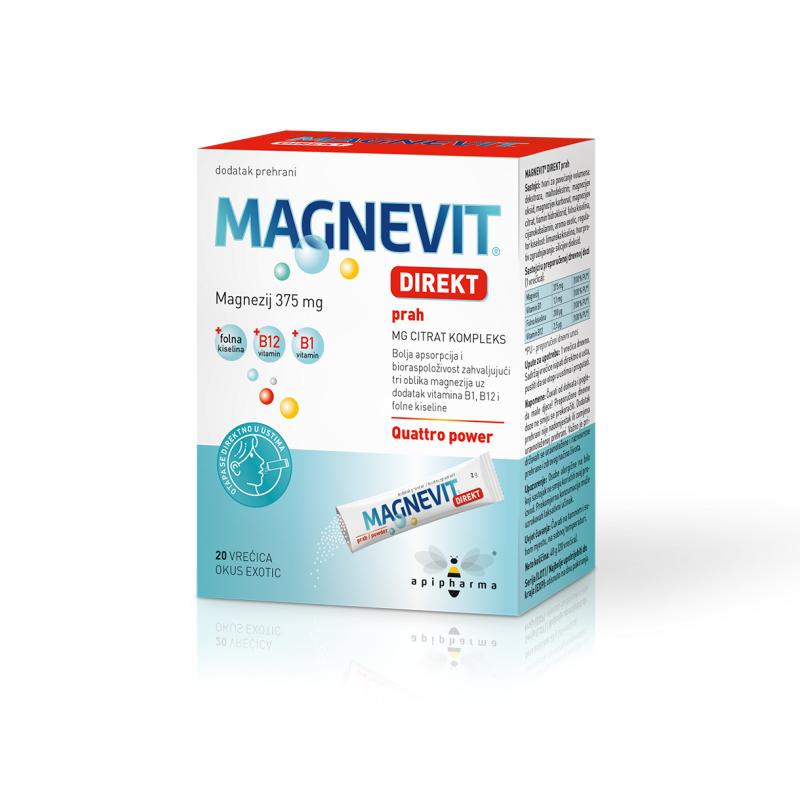 Magnevit®  API小蜜蜂柠檬酸镁补充剂维生素镁粉B族B12magnesium