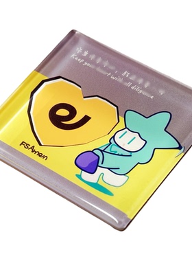 亚克力葡萄枝子滴胶超大冰箱贴