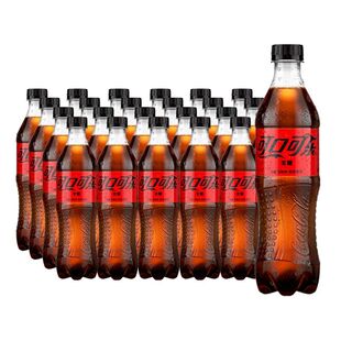 可口可乐无糖500ml*24瓶 零度经典装碳酸饮料汽水家庭整箱批发