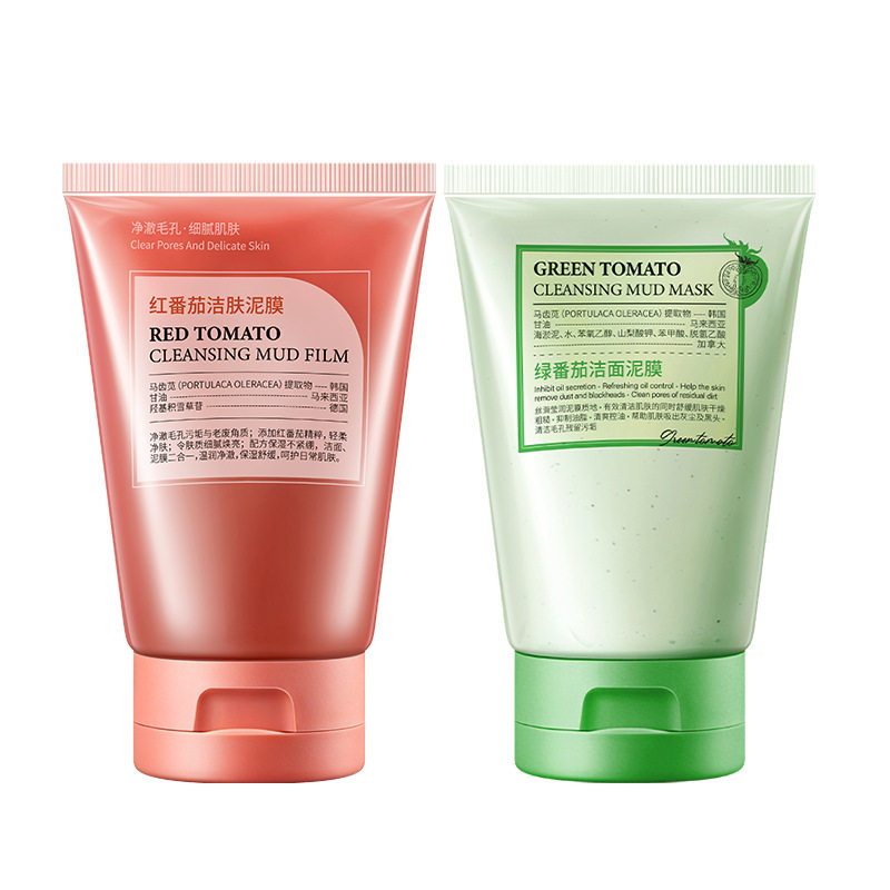若肤红番茄温和控油洁肤泥膜