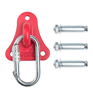 坎乐逃生绳消防绳固定挂钩高空作业安全绳锚点装置三角支架挂板架