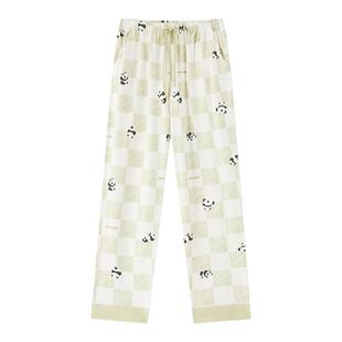 BE纯棉睡裤女长裤夏季可爱睡衣裤子夏天女款家居裤可外穿居家裤夏