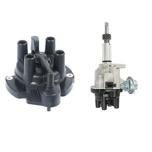 叉车分电器盖适用于尼桑H20 K25叉车发动机配件分火头 分电器总成