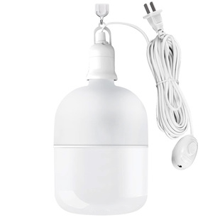 户外防水带开关线节能灯泡e27螺口悬挂式超亮led照明灯带插头插座