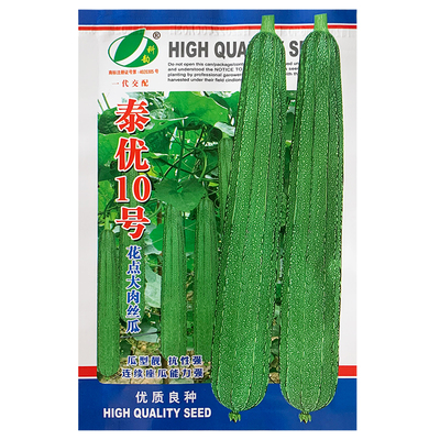 耐热耐寒泰优10号花点大肉丝瓜