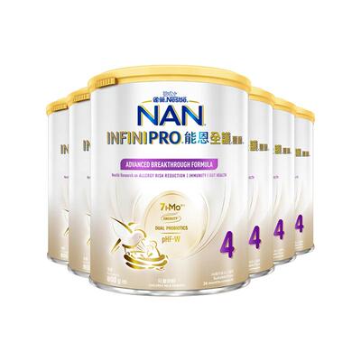 能恩全护4段奶粉适度水解800g*6