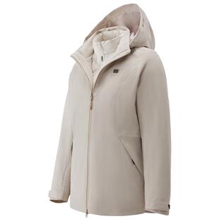 KOLON SPORT可隆冲锋衣2级防风男女连帽外套羽绒运动夹克