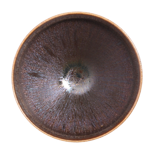 茶与器日本陶艺家和泉良法 宋盏天目盏流星金天目杯手作匠人茶杯