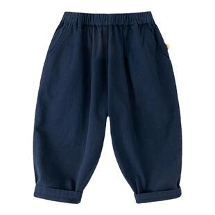 嘟嘟家宝宝纯棉裤子春秋儿童工装裤春季男童休闲裤女童长裤春装潮