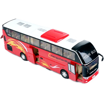 合金巴士车大巴车公交车