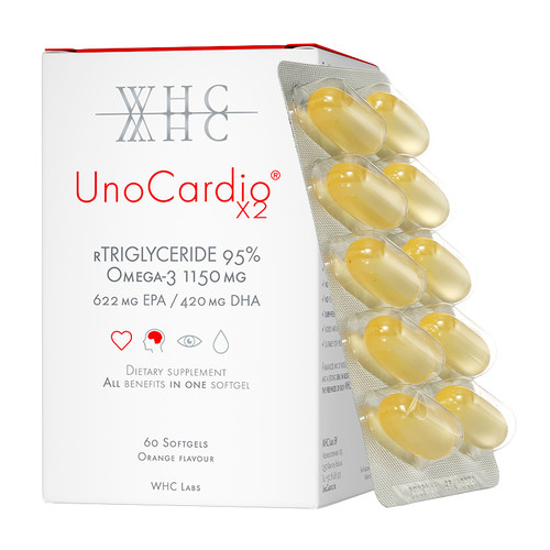 WHC小红帽深海鱼油rTG结构高纯度Omega3胶囊DHA呵护眼脑成人60粒