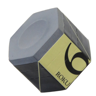 卡姆6角巧克粉职业巧粉ROKU中8九球斯诺克擦粉日本进口枪粉球壳粉