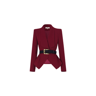 MD进进原创【魅力热搜】2025秋冬时尚精致名媛香风显瘦短外套西装