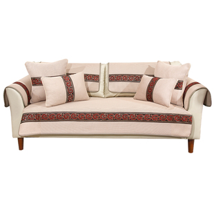 高端真皮沙发垫新款2025防滑坐垫四季通用轻奢现代北欧沙发套巾罩