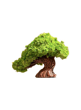 许愿树车载摆件创意微景观屏幕显示屏装饰治愈系中控台汽车内饰品