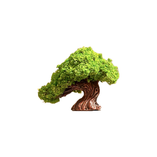 许愿树车载摆件创意微景观屏幕显示屏装饰治愈系中控台汽车内饰品