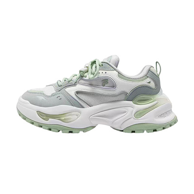 FILA FUSION斐乐潮牌软糖鞋女鞋厚底老爹鞋2025新款增高运动鞋