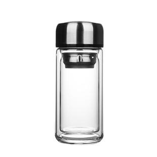 双层玻璃杯隔热女生男士便携水杯子迷你小容量泡茶杯家用定制logo