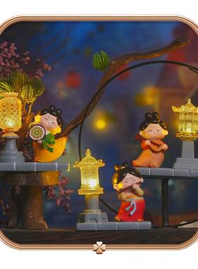 唐小糖摆件唐风女孩桌面装饰品西安文创纪念品少女书桌礼物女生