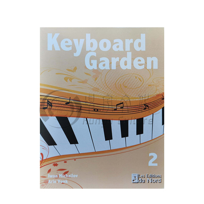 键盘花园 卷二 键盘乐器独奏 米夏洛夫 沃克 du Nord原版乐谱书 Michailov Arie Vonk Keyboard Garden Vol 2 LEDN 20045