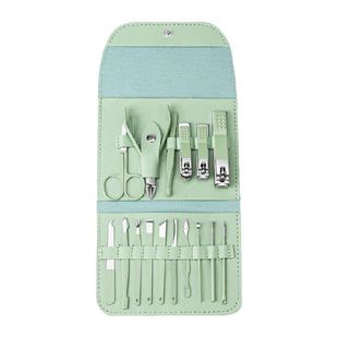 千屿指甲钳套装美甲工具全套指甲刀家用美容指甲剪坚韧耐用修甲型