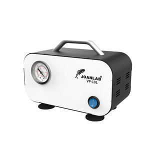 群安仪器无油隔膜真空泵可调压抽气泵小型负压便携式实验室抽滤泵