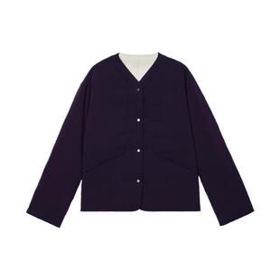 【新品】素然 ZUCZUG 4M36 25冬女士雾面铜氨薄羽绒保暖廓形外套