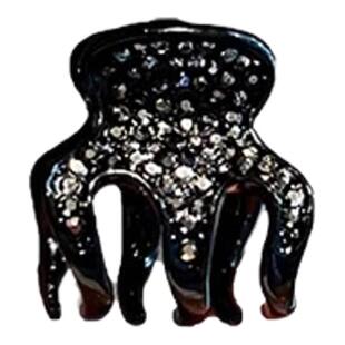 水钻小抓夹南瓜爪发夹刘海夹发卡迷你小号水钻精致前额夹子头头饰