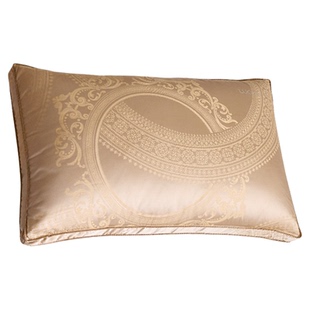 罗莱家纺枕芯95白鹅绒枕头家用呵护颈椎睡眠单只一对成人双层承托