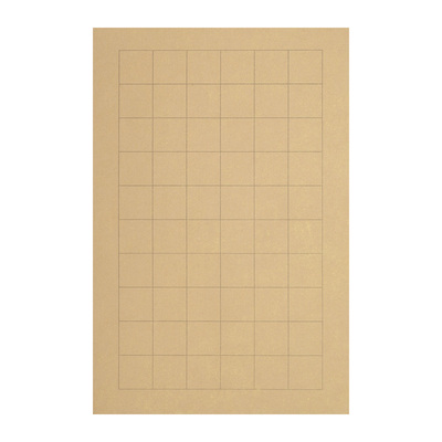 鎏金半生半熟蝇头长方形日课纸