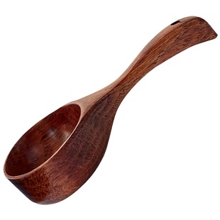 日式大汤勺吃螺蛳粉木勺子吃播网红嗦粉勺子家用长柄喝汤勺拉面勺