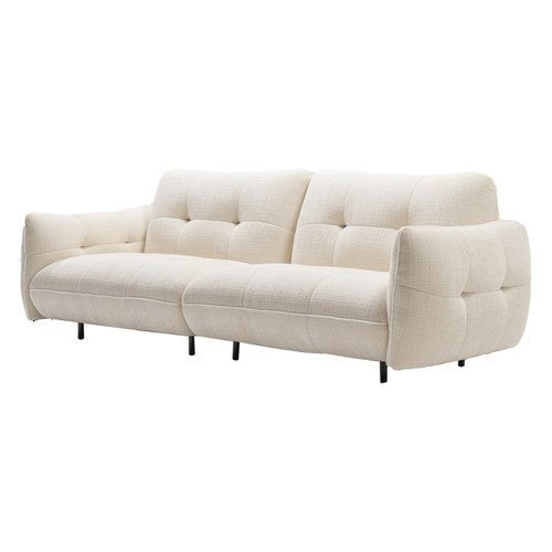 极简概念/沃克沙发/轻法式复古布艺奶油风雪尼尔轻奢小户型中古风