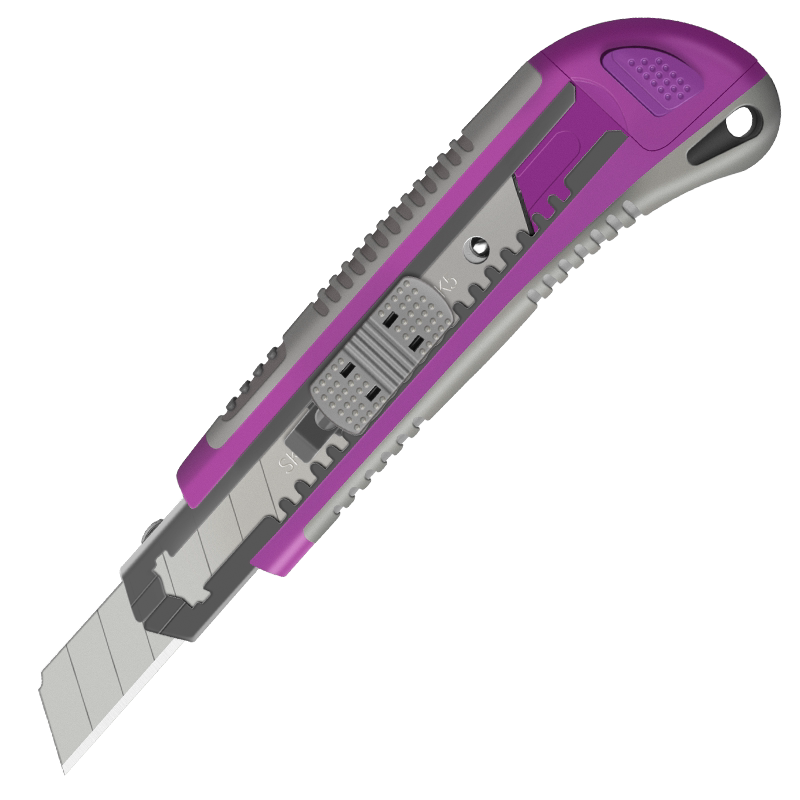 拓伏锐美工刀大号工业壁纸刀裁纸刀自动刀匣式割刀5片刀片KS-0318