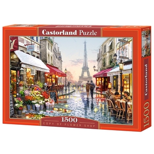 现货 Castorland 波兰进口拼图1500片希腊圣托里尼150663益智礼物