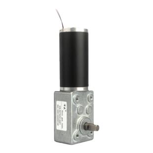 42ZY涡轮蜗杆直流减速电机12v24V直角可调速齿轮大扭力自锁小马达