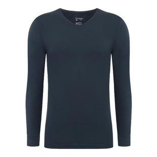 全棉时代男士长绒棉抗菌保暖内衣25秋冬打底上衣秋衣