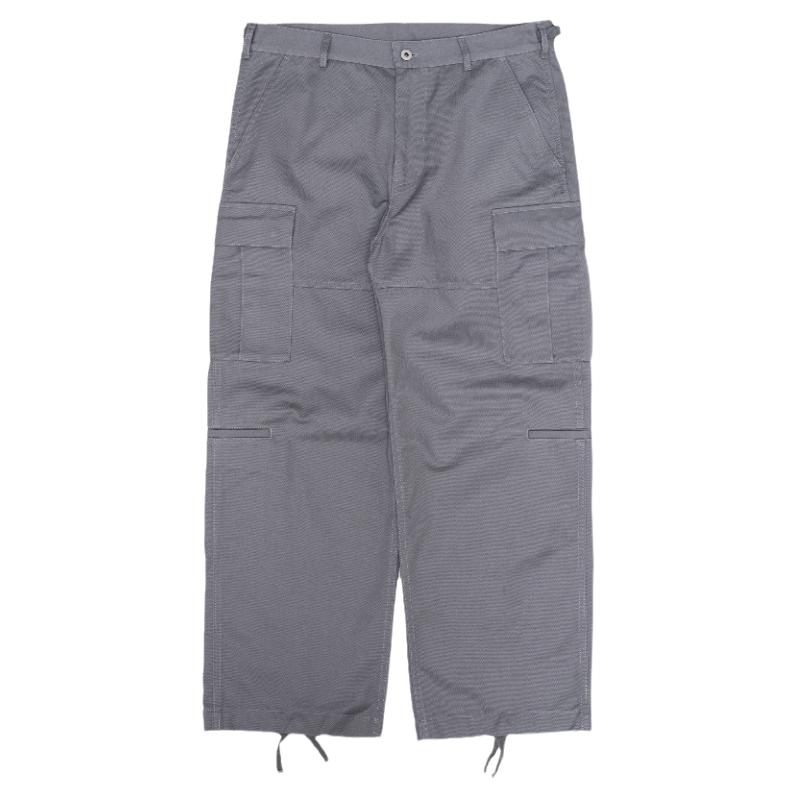 MUNDANE (MDE) 23AW Cargo Pants多口袋抽绳褶皱直筒休闲工装长裤