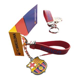 巴塞罗那俱乐部商品丨巴萨周边队徽钥匙链钥匙扣挂坠挂件球迷