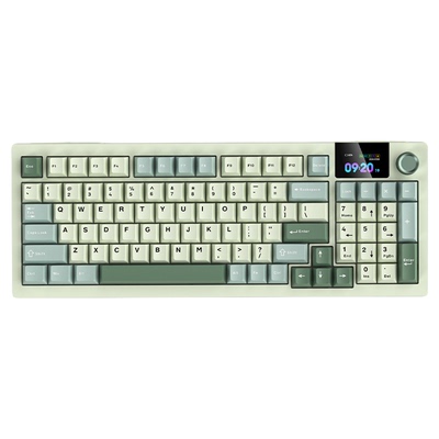 狼途LT95机械键盘客制化无线三模蓝牙办公游戏侧刻键帽电竞专用