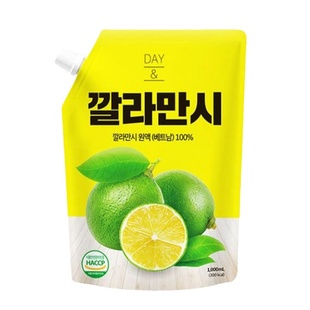 可以喝的美白VC韩国卡曼橘DAY原液无糖低卡1L夏日DIY冰镇饮料