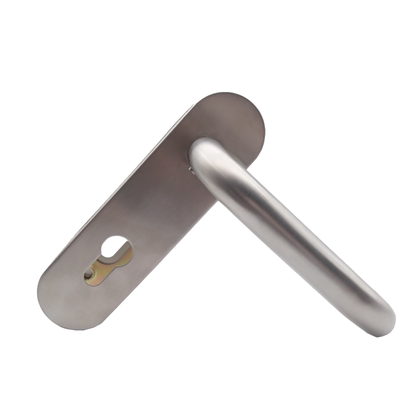 黑色防火门锁不锈钢连体防火锁