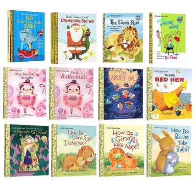 【自营】Little Golden Book 兰登小金书金色童年 I'm A Ballerina! 幽默趣味图画书 Secret Garden 英文原版绘本 The Lion's Paw