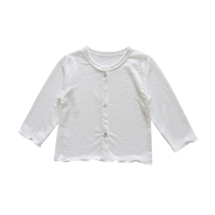 婴儿防晒衣夏季薄款空调服百搭洋气婴幼儿小月龄女童宝宝外套开衫