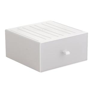 收纳盒桌面抽屉式文具杂物化妆品整理盒办公室学生宿舍书桌置物架