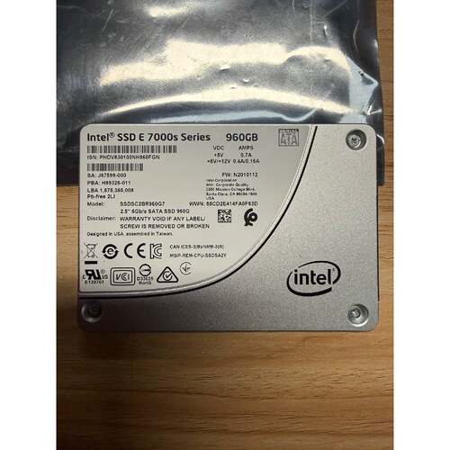 询价下单E7000S960Gssd 英特尔 可开发票