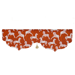 复古轻奢床头盖布四季通用中古风马匹床头套罩防尘床头软包靠背套