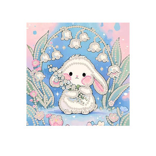 珍珠画儿童手工DIY粘贴画创意玩具钻石画材料包批发幼儿园礼物