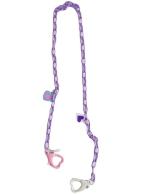 童趣彩色撞色爱心亚克力